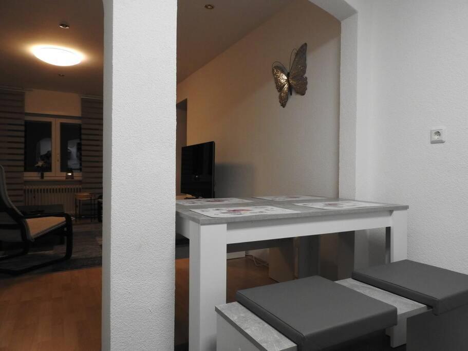 Schoene Gemuetliche Ferienwohnung Mit Fernblick. Nalbach Eksteriør billede